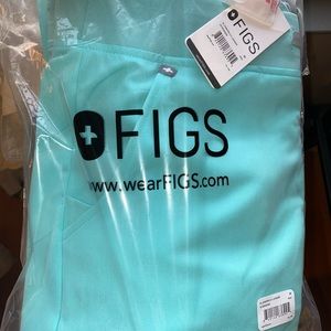 UNOPENED FIGS Scrubs. Seasonal color; Aqua